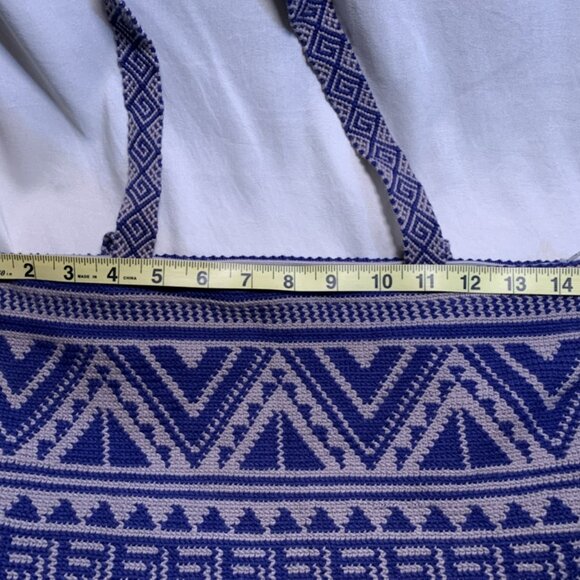 HANDMADE Lined Crochet Bag - Picture 3 of 9